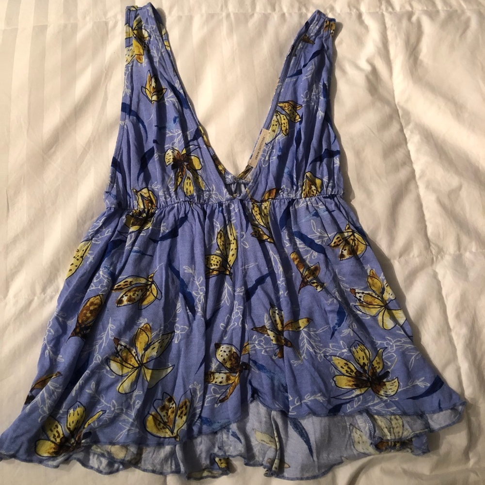 Urban Outfitters Light Blue Tank Top